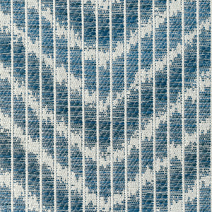 Brunschwig & Fils Chausey Woven Fabric / Navy