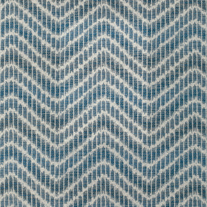 Brunschwig & Fils Chausey Woven Fabric / Navy