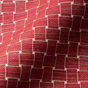 Brunschwig & Fils Beaumois Woven Fabric / Red