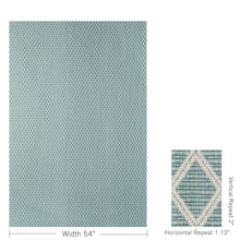 Load image into Gallery viewer, Brunschwig &amp; Fils Cancale Woven Fabric / Aqua