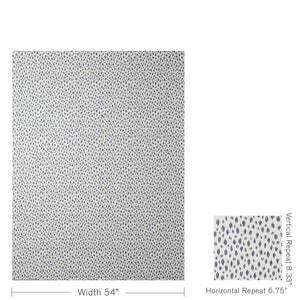 Brunschwig & Fils Honfleur Woven Fabric / Navy