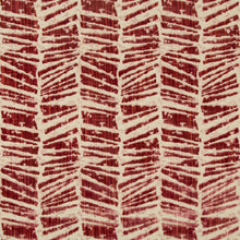 Load image into Gallery viewer, Brunschwig &amp; Fils Chaumont Velvet Fabric / Red