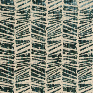 Brunschwig & Fils Chaumont Velvet Fabric / Teal