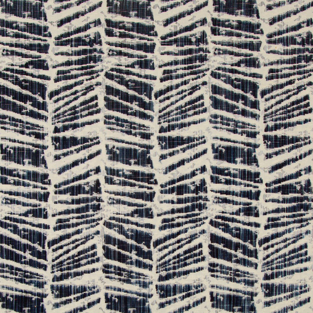 Brunschwig & Fils Chaumont Velvet Fabric / Blue