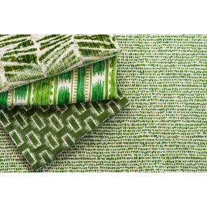 Brunschwig & Fils Chambord Velvet Fabric / Leaf