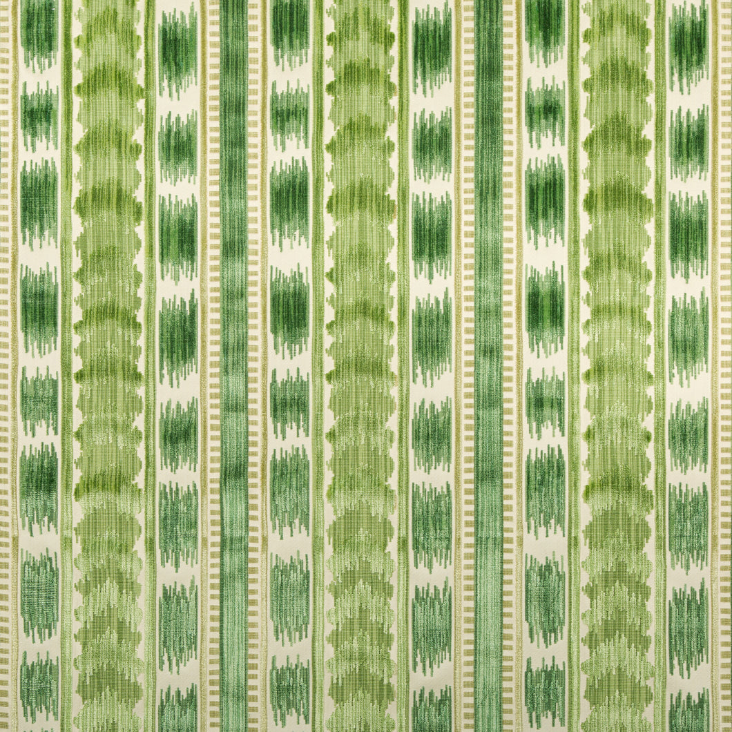 Brunschwig & Fils Bayeaux Velvet Fabric / Fern