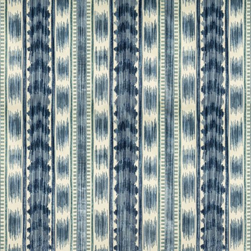 Brunschwig & Fils Bayeaux Velvet Fabric / Blue
