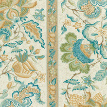 Load image into Gallery viewer, Brunschwig &amp; Fils Montflours Print Fabric / Aqua