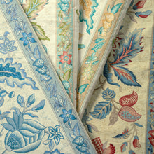 Load image into Gallery viewer, Brunschwig &amp; Fils Montflours Print Fabric / Aqua
