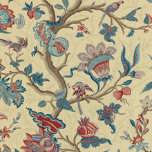 Load image into Gallery viewer, Brunschwig &amp; Fils Louverne Print Fabric / Red