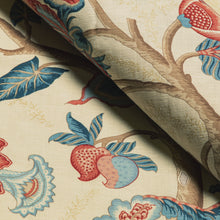 Load image into Gallery viewer, Brunschwig &amp; Fils Louverne Print Fabric / Red
