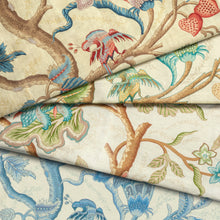 Load image into Gallery viewer, Brunschwig &amp; Fils Louverne Print Fabric / Red