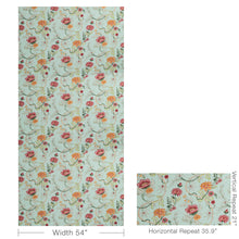 Load image into Gallery viewer, Brunschwig &amp; Fils Veronique Print Fabric / Opal