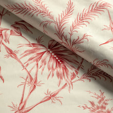 Load image into Gallery viewer, Brunschwig &amp; Fils Lauziere Print Fabric / Red