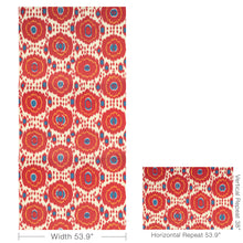 Load image into Gallery viewer, Brunschwig &amp; Fils Mayenne Print Fabric / Red