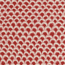 Load image into Gallery viewer, Brunschwig &amp; Fils Pave Ii Print Fabric / Red