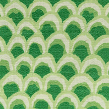 Load image into Gallery viewer, Brunschwig &amp; Fils Pave Ii Print Fabric / Green