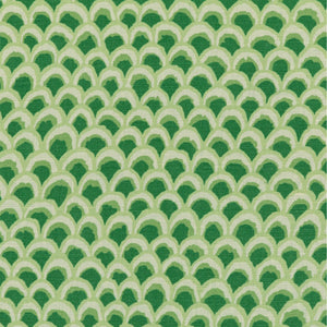 Brunschwig & Fils Pave Ii Print Fabric / Green