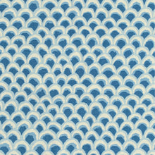 Load image into Gallery viewer, Brunschwig &amp; Fils Pave Ii Print Fabric / Blue