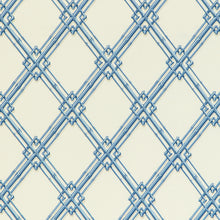 Load image into Gallery viewer, Brunschwig &amp; Fils Le Bambou Print Fabric / Blue