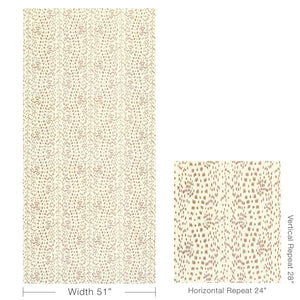 Brunschwig & Fils Les Touches Ii Fabric / Beige