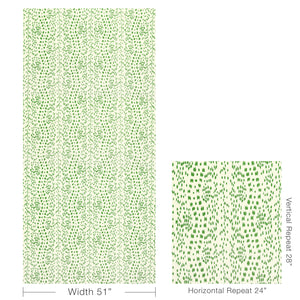 Brunschwig & Fils Les Touches Ii Fabric / Green