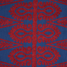 Load image into Gallery viewer, Schumacher Seema Embroidery Fabric 80210 / Garnet