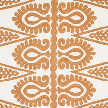 Load image into Gallery viewer, Schumacher Seema Embroidery Fabric 80212 / Gold