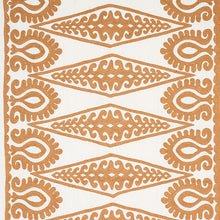 Load image into Gallery viewer, Schumacher Seema Embroidery Fabric 80212 / Gold