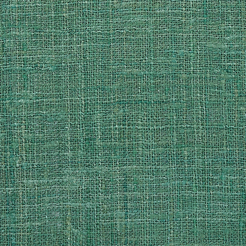 Schumacher Rustic Silk Matka Fabric 80261 / Sea Glass