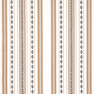 Schumacher Dakota Stripe Fabric 80270 / Neutral