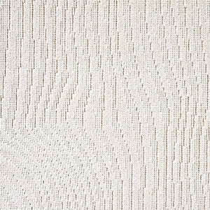 Schumacher Gunta Cut Velvet Fabric 80360 / Ivory