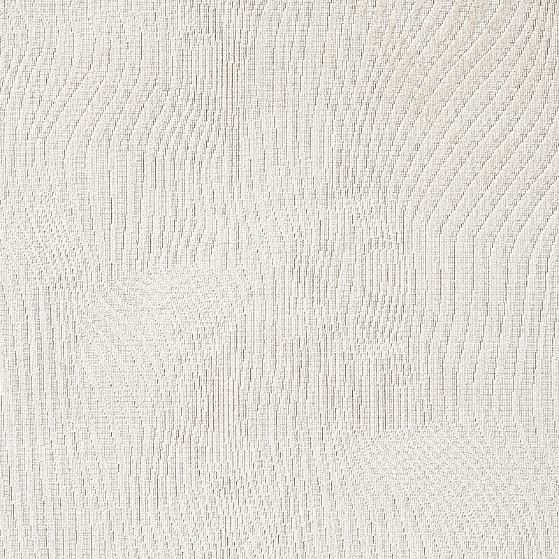 Schumacher Gunta Cut Velvet Fabric 80360 / Ivory
