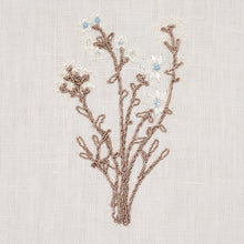 Load image into Gallery viewer, Schumacher Stora Embroidery Fabric 80401 / Ivory