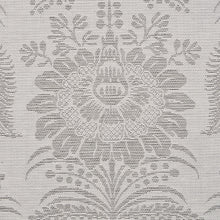 Load image into Gallery viewer, Schumacher Greta Damask Fabric 80421 / Grey