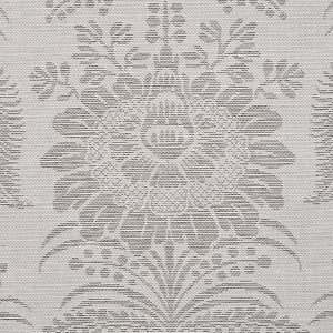 Schumacher Greta Damask Fabric 80421 / Grey