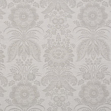 Load image into Gallery viewer, Schumacher Greta Damask Fabric 80421 / Grey