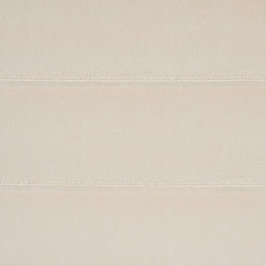 Schumacher Frederika Channeled Velvet Fabric 80460 / Ivory