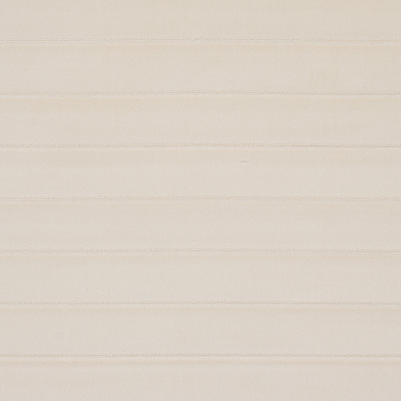 Schumacher Frederika Channeled Velvet Fabric 80460 / Ivory