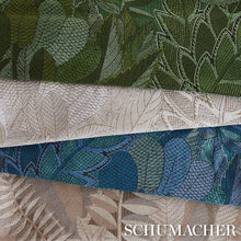 Load image into Gallery viewer, Schumacher Japura Forest Fabric 80563 / Blues