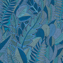 Load image into Gallery viewer, Schumacher Japura Forest Fabric 80563 / Blues