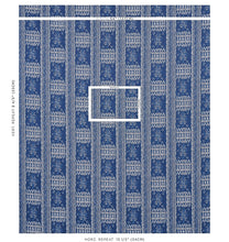 Load image into Gallery viewer, Schumacher Maracena Jacquard Fabric 80630 / Blue