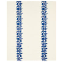 Load image into Gallery viewer, Schumacher Theodora Embroidery Fabric 80741 / Blue