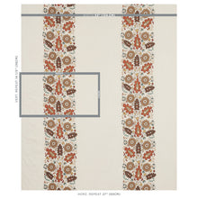 Load image into Gallery viewer, Schumacher Anatolia Embroidery Fabric 80751 / Autumn