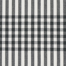 Load image into Gallery viewer, Schumacher Bergen Plaid Fabric 80800 / Slate