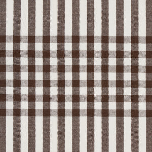 Schumacher Bergen Plaid Fabric 80801 / Brown