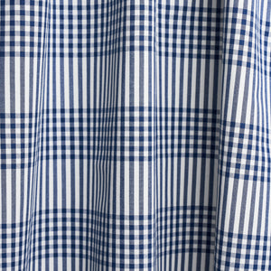 Schumacher Bergen Plaid Fabric 80802 / Navy