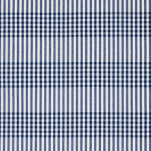 Load image into Gallery viewer, Schumacher Bergen Plaid Fabric 80802 / Navy