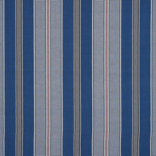 Load image into Gallery viewer, Schumacher Scoop Hand Woven Stripe Fabric 80810 / Neptune