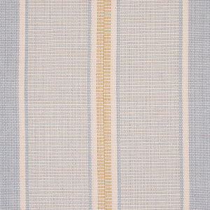 Schumacher Scoop Hand Woven Stripe Fabric 80811 / Breeze